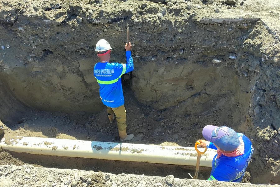 En Yaracuy optimizan red de aguas servidas con sustitución de colector principal