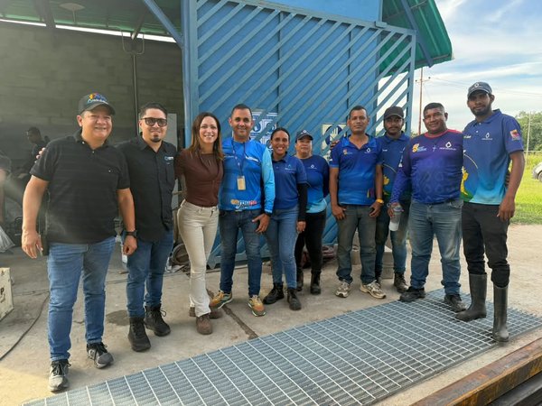 Minaguas inspecciona acueducto Puente Blanco en el estado Bolívar