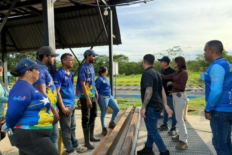 Minaguas inspecciona acueducto Puente Blanco en el estado Bolívar