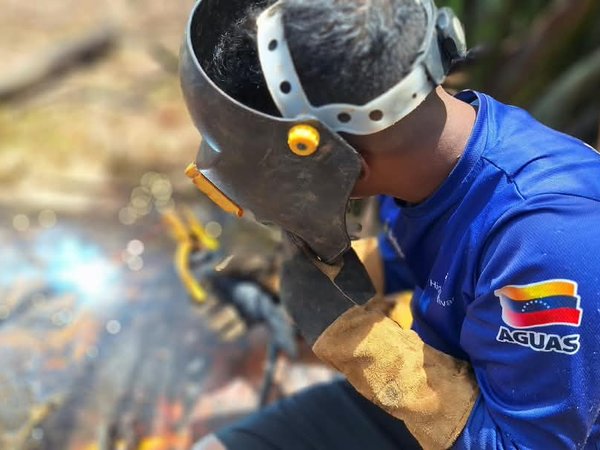 Gobierno nacional optimiza tubería matriz de 54” de diámetro en Ciudad Bolívar