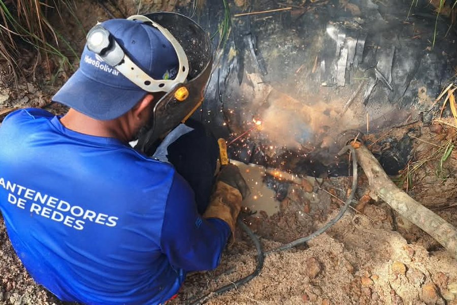 Gobierno nacional optimiza tubería matriz de 54” de diámetro en Ciudad Bolívar