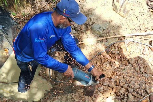 Gobierno nacional optimiza tubería matriz de 54” de diámetro en Ciudad Bolívar