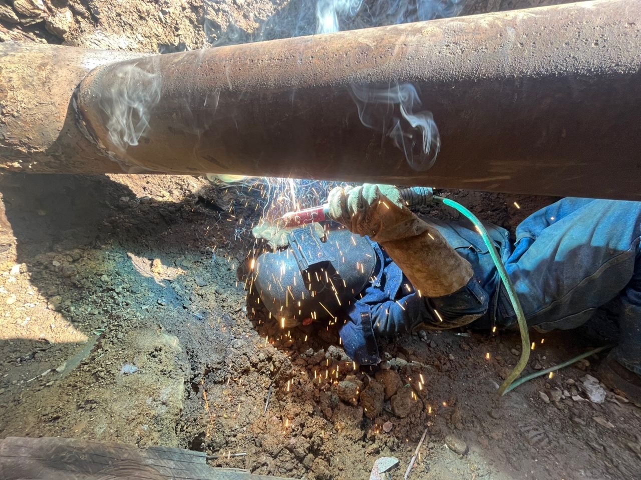 Culminan trabajos de sustitución de tubería en el sector La Parrilla de Petare