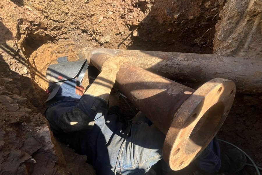 Culminan trabajos de sustitución de tubería en el sector La Parrilla de Petare