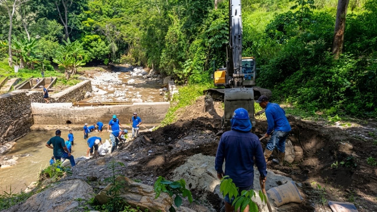 MinAguas ejecuta adecuaciones técnicas en el Dique Curtidor para garantizar el servicio en el estado Aragua