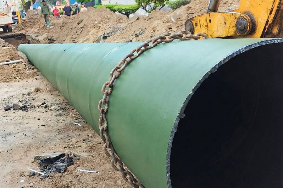 Avanza sustitución de 100 metros de tubería en avenida Bolívar de Valera