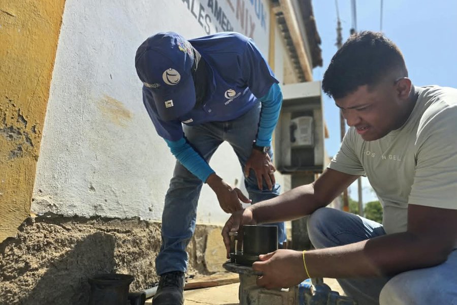 Garantizan agua potable a más de 2.900 familias en Falcón