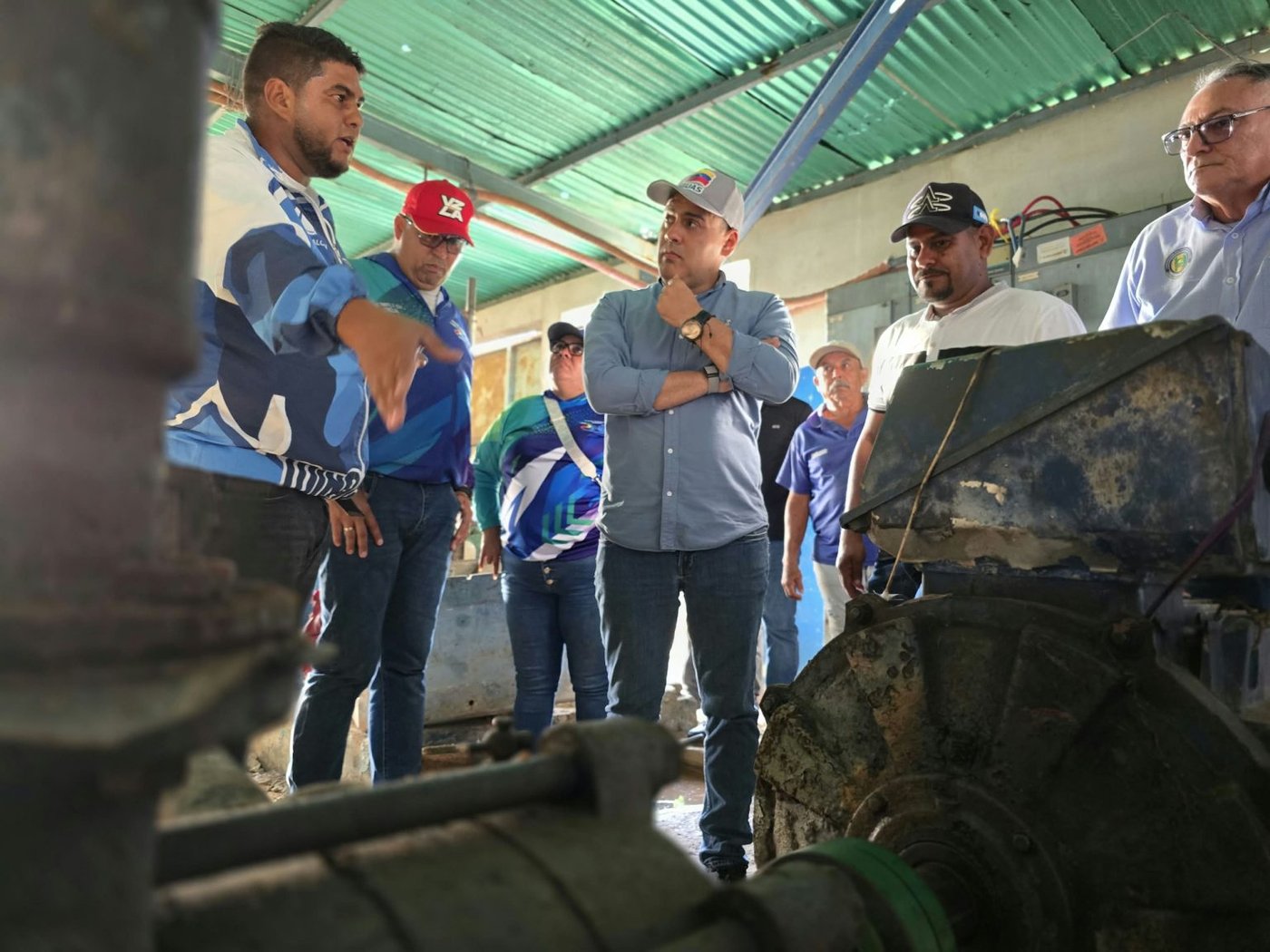 Gobierno Bolivariano supervisa avance de obras hídricas en la costa oriental falconiana