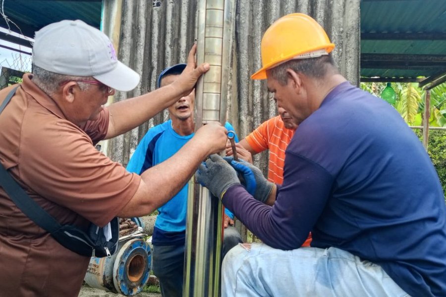 MinAguas optimiza servicio de agua potable para 586 familias en Yaracuy
