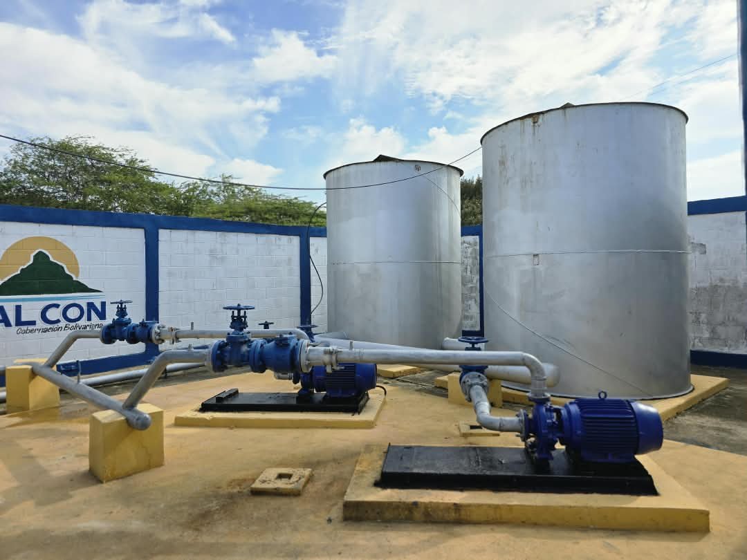 Hidroven optimiza estación de bombeo El Vínculo de Falcón