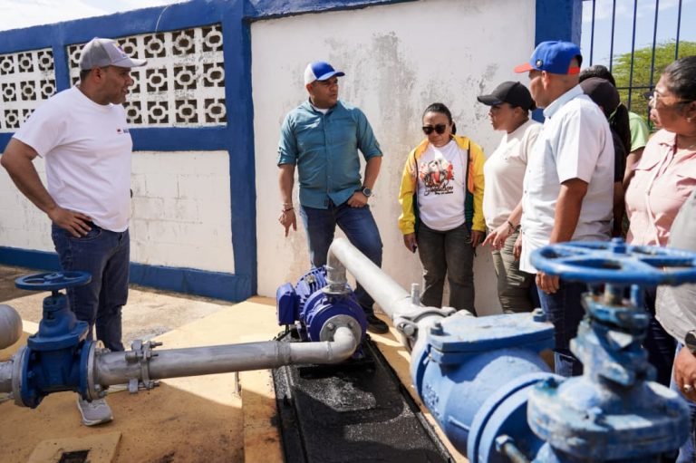 Hidroven optimiza estación de bombeo El Vínculo de Falcón