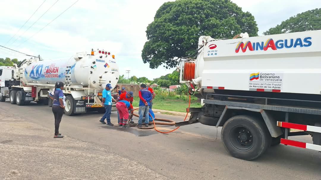 MinAguas mejora red de aguas servidas en Angostura del Orinoco