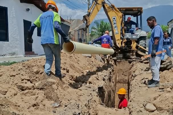 120 familias son atendidas con optimización de aguas servidas en Yaracuy