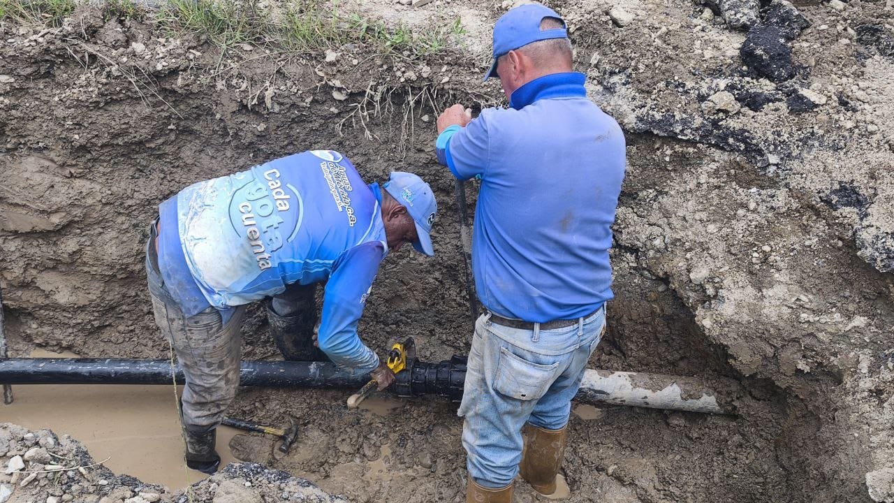 Mérida | Hidroven recupera red de agua potable para atender 375 familias