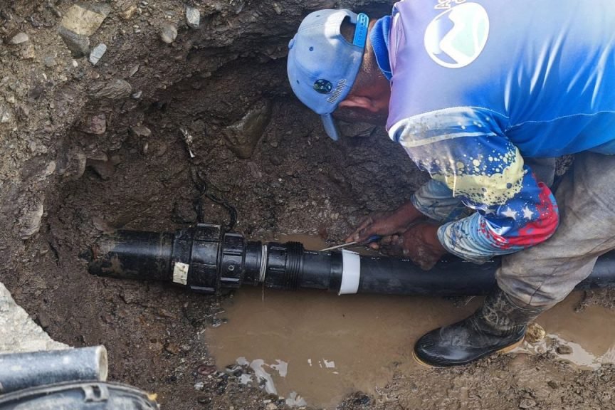 Mérida | Hidroven recupera red de agua potable para atender 375 familias