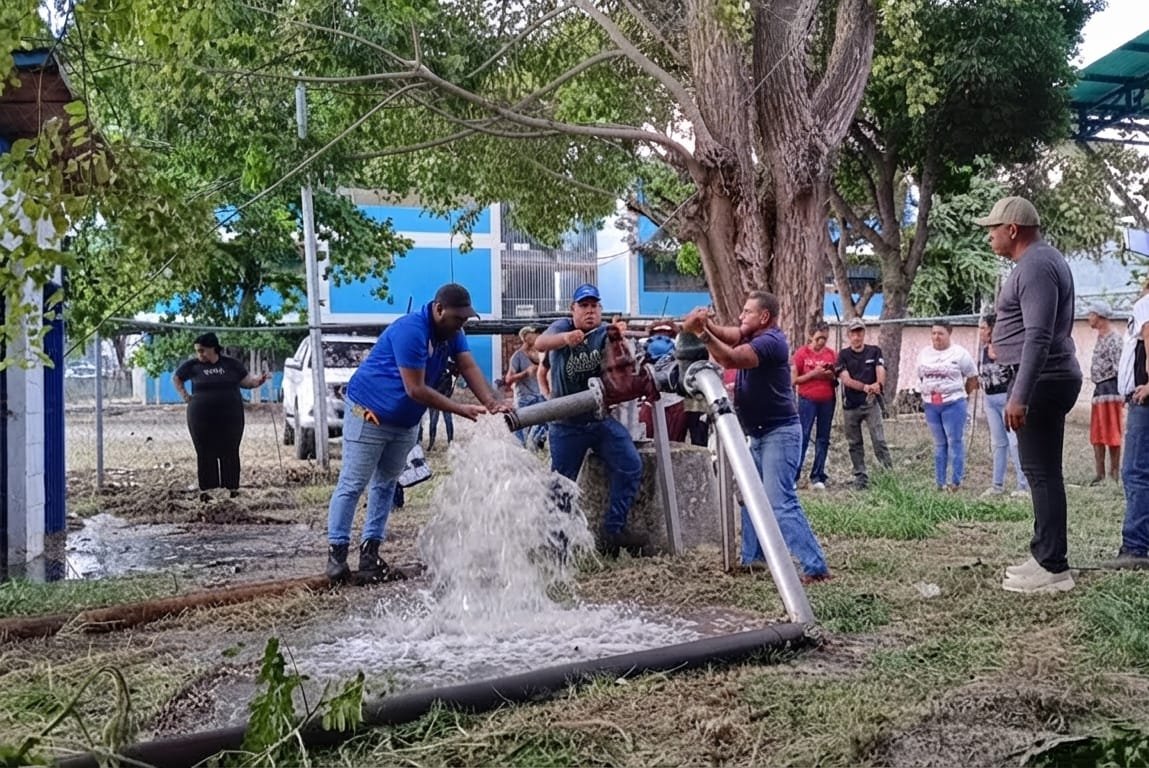 Hidroven optimiza el servicio hídrico en el municipio Girardot con la puesta en marcha del Pozo Agustina Guerra
