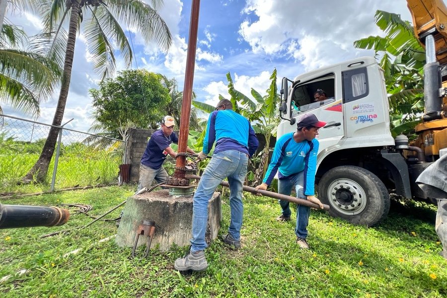 MinAguas activa 13 pozos profundos garantizando el agua potable a más de 8.600 familias en Monagas