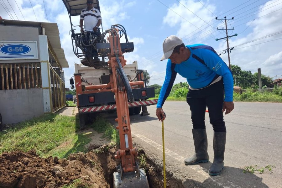 Hidroven inicia proyecto de ampliación y construcción de la red de agua potable en la Comuna “Guerreros de Cristo” en Apure