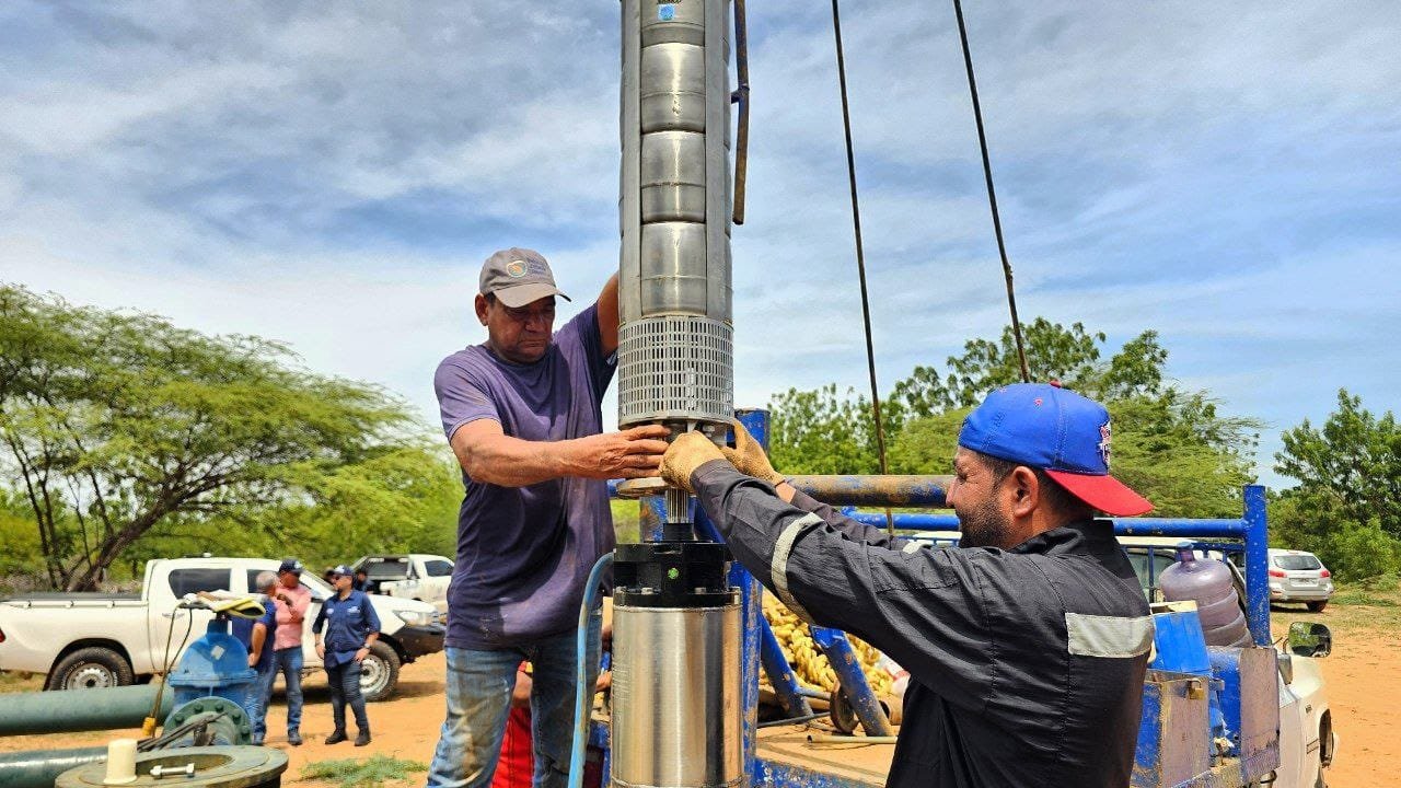 MinAguas reactiva pozo y optimiza sistema hídrico en Zulia