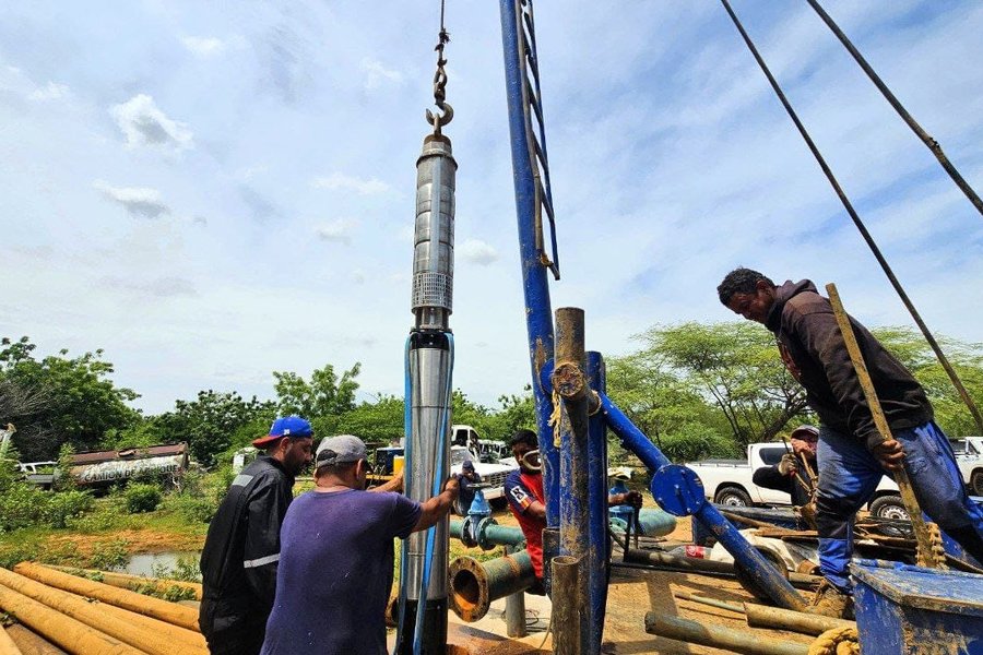 MinAguas reactiva pozo y optimiza sistema hídrico en Zulia