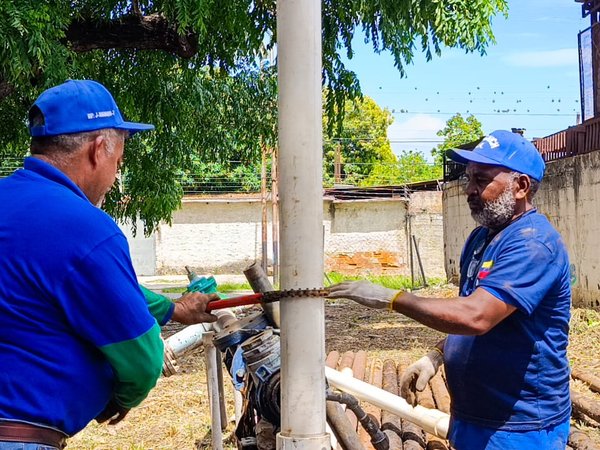 Hidroven optimiza servicio de agua en Aragua con reactivación de pozo profundo