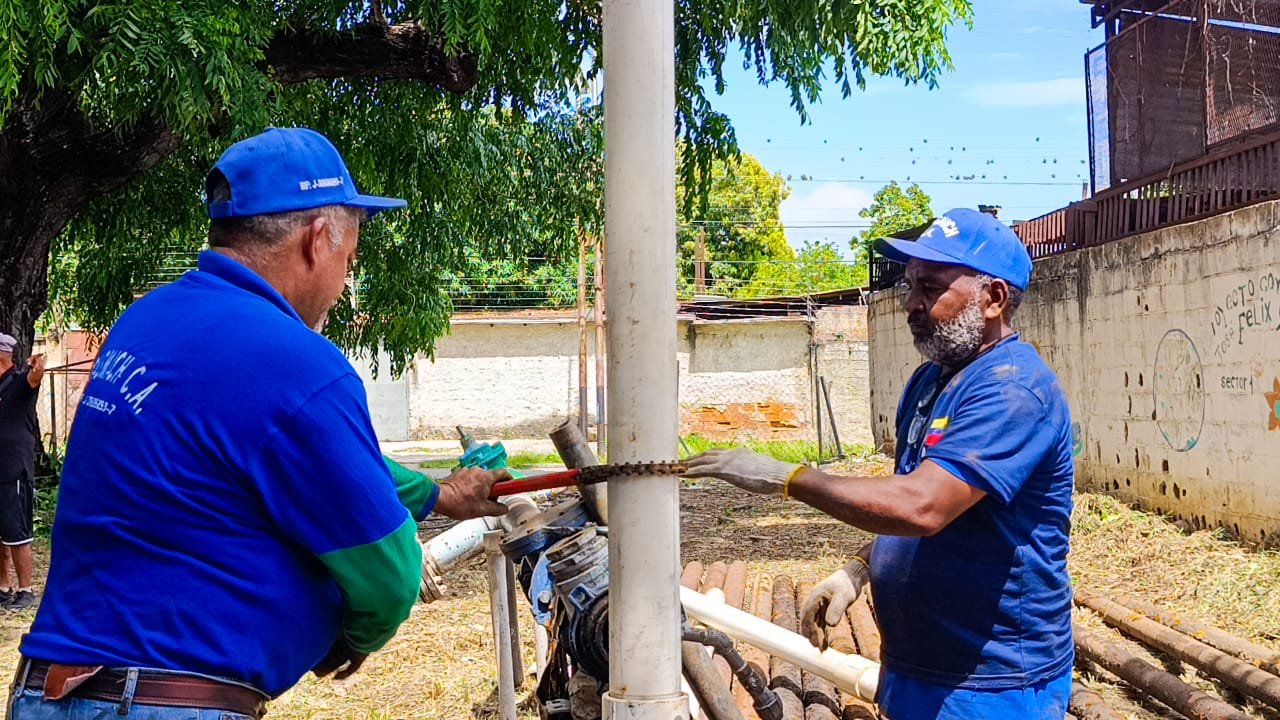 Hidroven optimiza servicio de agua en Aragua con reactivación de pozo profundo