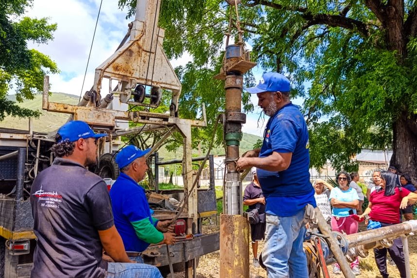Hidroven optimiza servicio de agua en Aragua con reactivación de pozo profundo