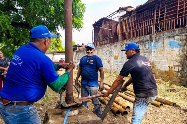 Hidroven optimiza servicio de agua en Aragua con reactivación de pozo profundo