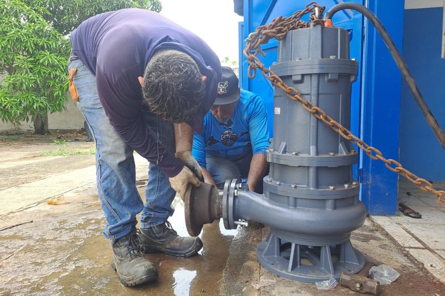 Gobierno nacional optimiza el sistema de aguas servidas en Anzoátegui