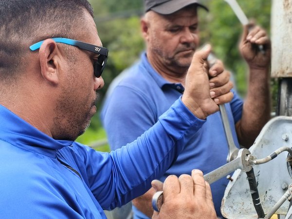 Instalan equipo de bombeo de 100 HP para optimizar el servicio de agua potable a 50 mil familias en Boconó