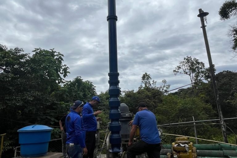 Instalan equipo de bombeo de 100 HP para optimizar el servicio de agua potable a 50 mil familias en Boconó
