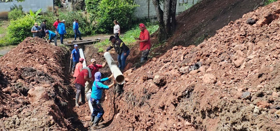 Hidroven optimiza recolección de aguas servidas en atención a 600 familias en Táchira