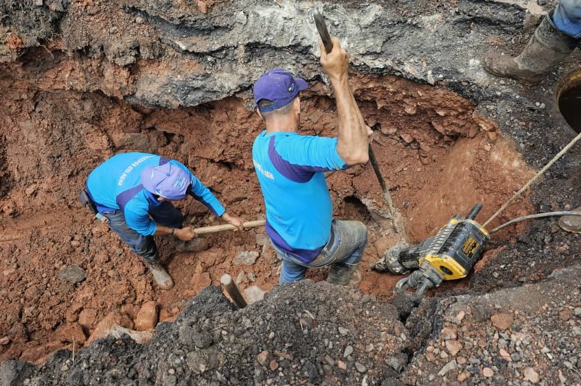 Hidroven optimiza recolección de aguas servidas en atención a 600 familias en Táchira