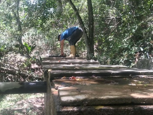 Hidroven optimiza servicio de agua tras limpieza del acueducto El Cambur en el estado Mérida