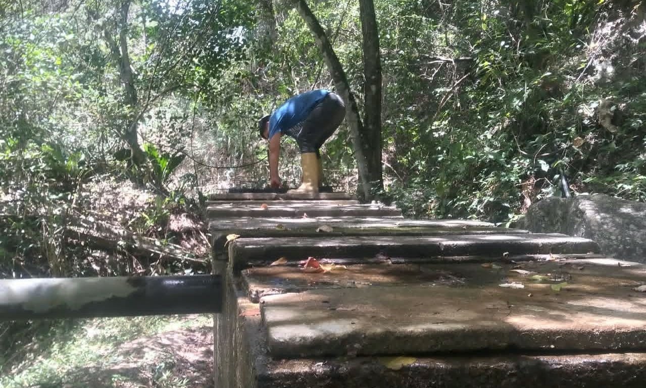 Hidroven optimiza servicio de agua tras limpieza del acueducto El Cambur en el estado Mérida