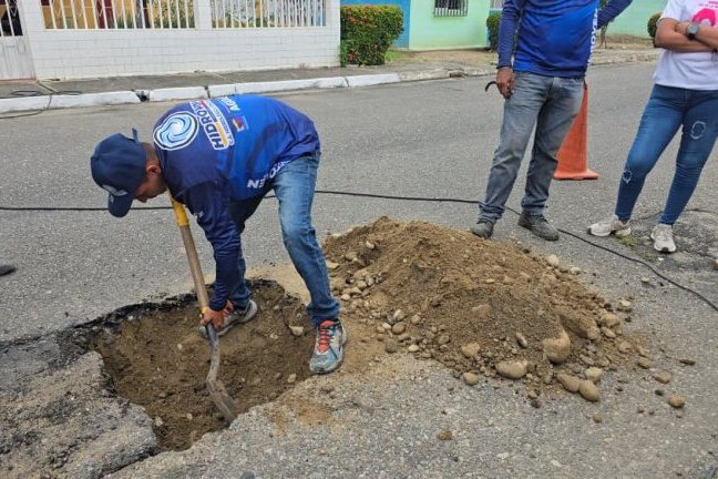 Gobierno nacional optimiza red de agua potable en la parroquia Corazón de Jesús tras Consulta Popular