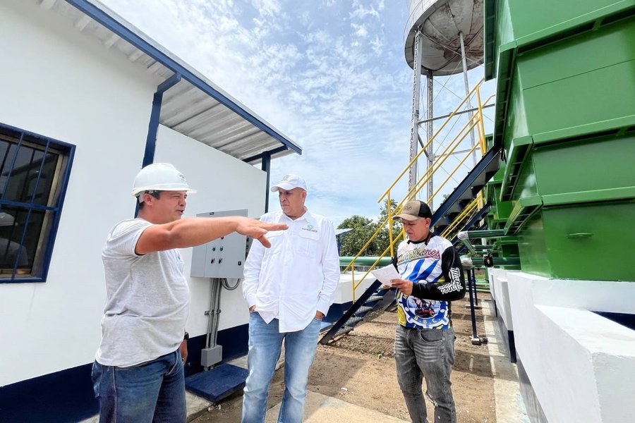El Gobierno Bolivariano culmina con éxito la rehabilitación de la planta potabilizadora “San Juan de Payara” en Apure