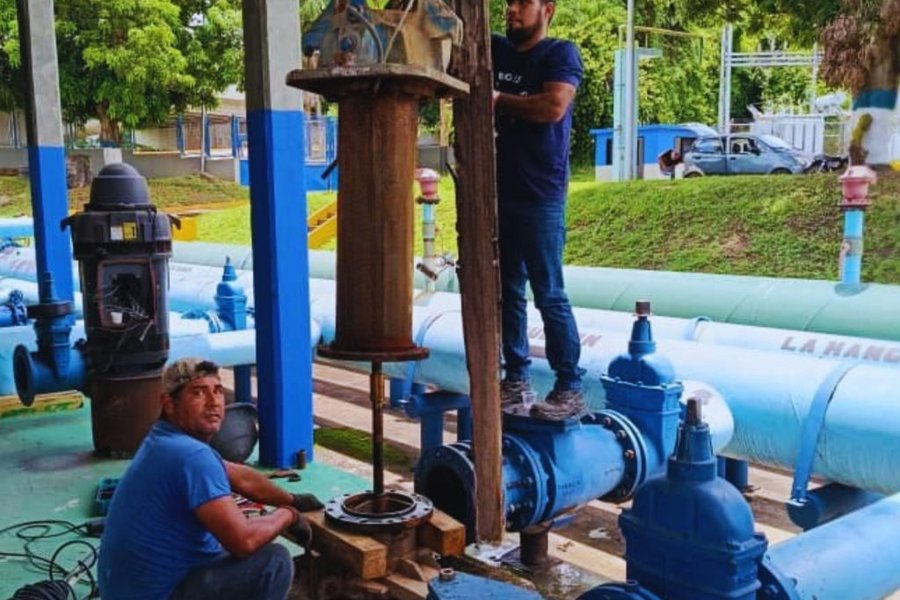 MinAguas reactiva equipos de alta potencia en la planta potabilizadora Bajo Guarapiche en Monagas