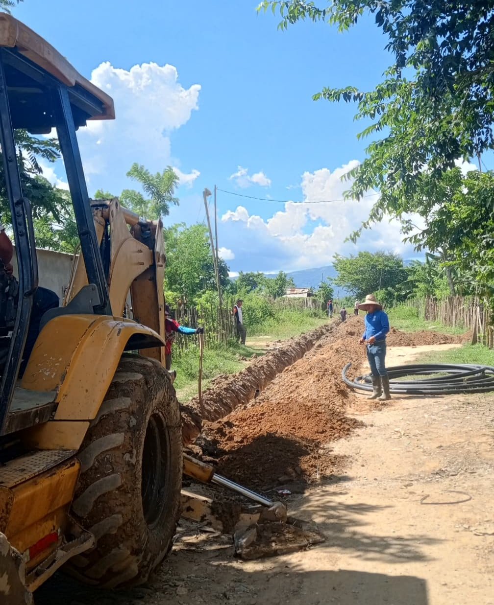 MinAguas inicia construcción de nuevo acueducto en el sector Brisas del Diamante en Yaracuy