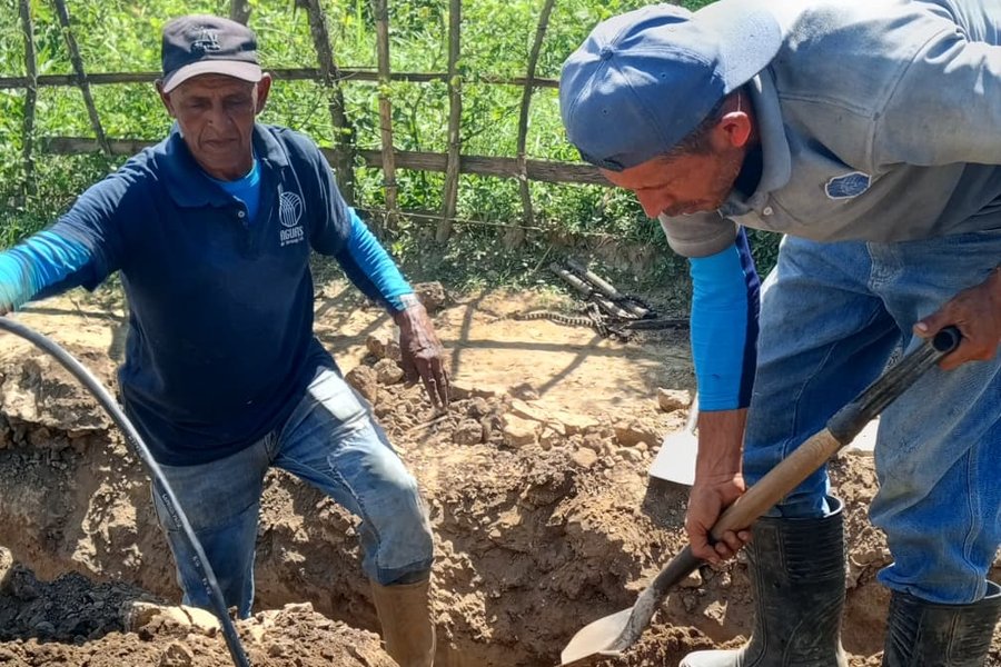 MinAguas inicia construcción de nuevo acueducto en el sector Brisas del Diamante en Yaracuy