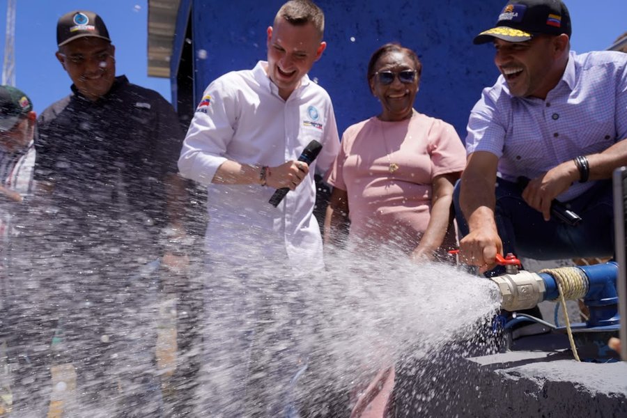 Inauguran pozo Teleférico II para mejorar el servicio hídrico en La Guaira