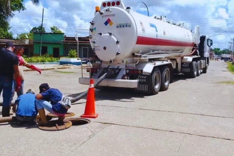 Hidroven despliega plan de saneamiento de aguas servidas para atender a más de 2.000 familias en Monagas