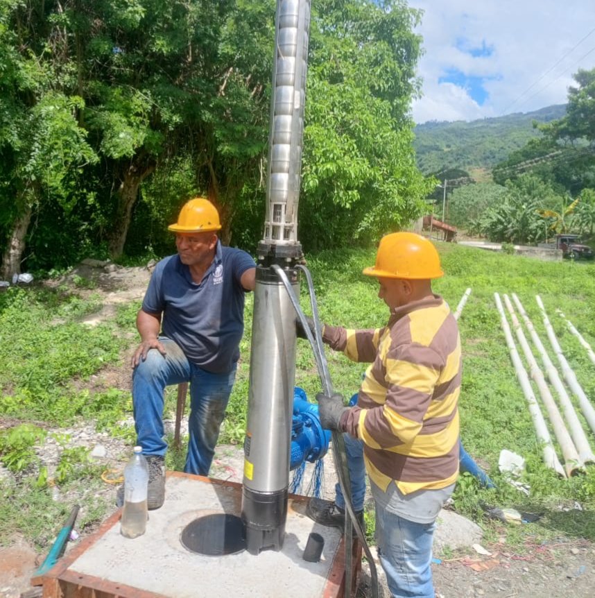 Hidroven activa pozo Tupe para atender a más de 1.300 familias en Yaracuy