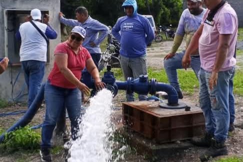 Hidroven activa pozo Tupe para atender a más de 1.300 familias en Yaracuy