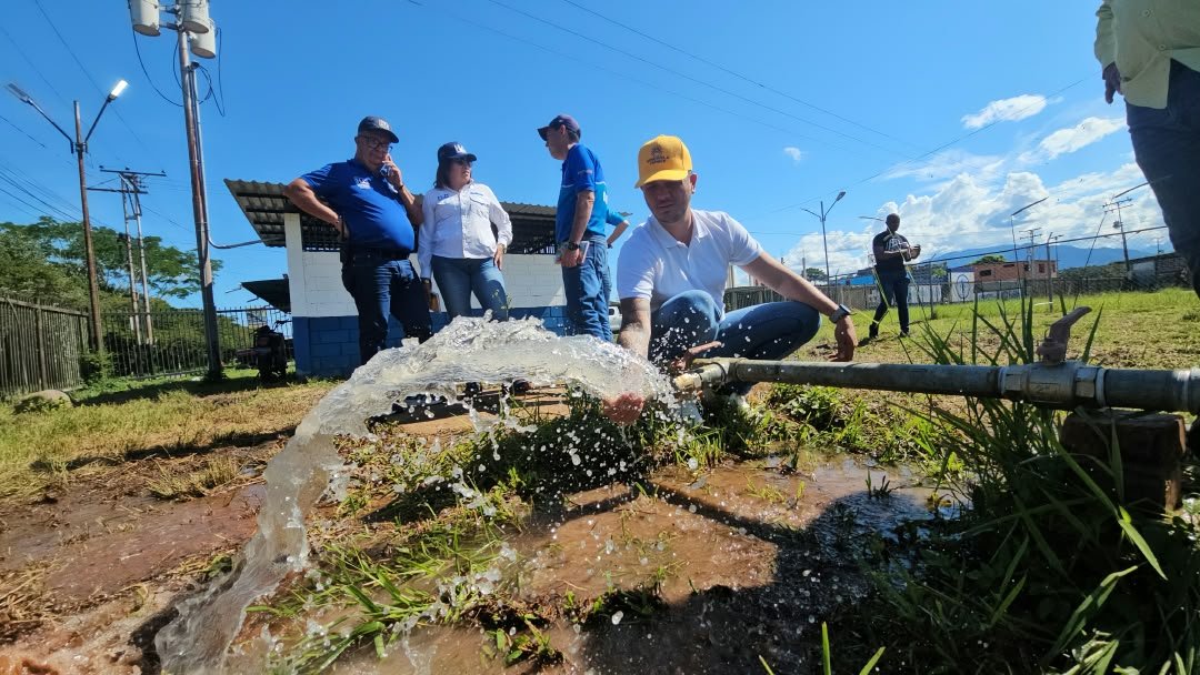 Ejecutan mantenimiento en pozo Comyuca en Táchira para atender a más de 2.000 familias