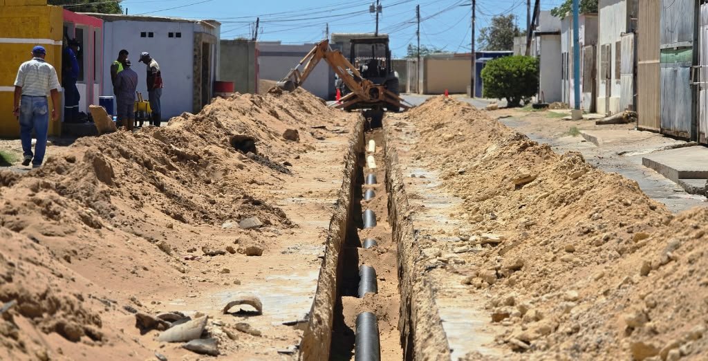 MinAguas culminan sustitución de 114 metros de colector de aguas servidas en Falcón