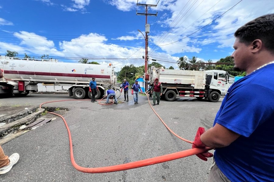 Más de 1.380 familias son atendidas con el plan de mantenimiento de aguas servidas en el estado Monagas