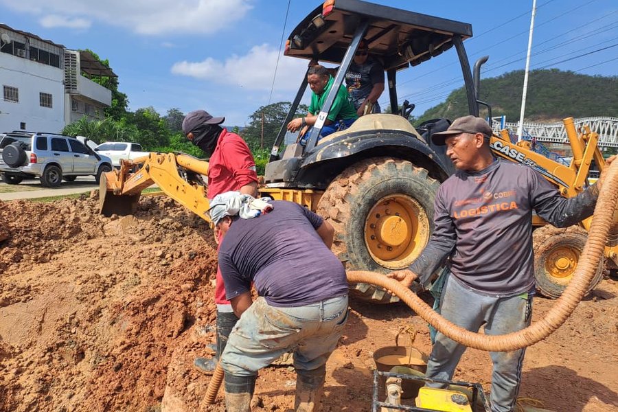 Gobierno Bolivariano garantiza agua potable a más de 2.500 familias del municipio Sotillo en Anzoátegui