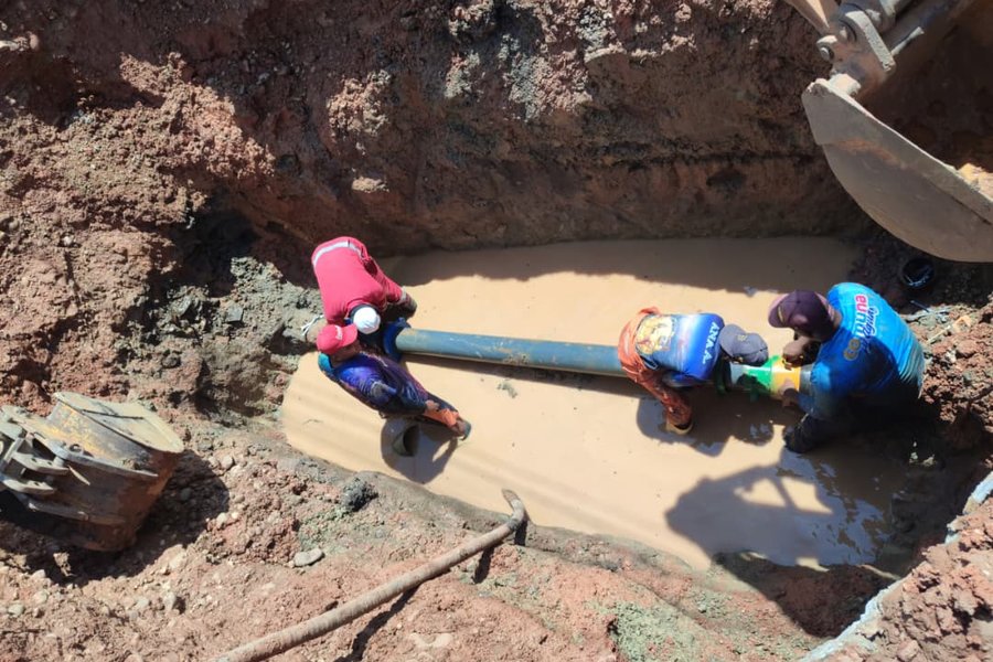 Gobierno Bolivariano garantiza agua potable a más de 2.500 familias del municipio Sotillo en Anzoátegui