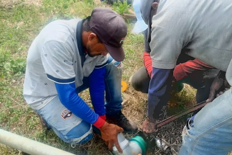 Reactivan pozo Cararapa en atención a más de 120 familias en Yaracuy